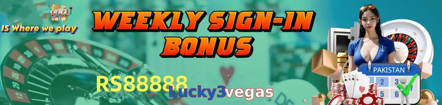 Lucky3vegas game app for Pakistan players
