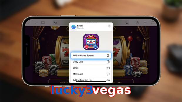Game list for Lucky3vegas ios section