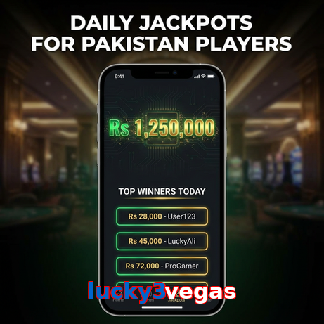 Game list for Lucky3vegas win section